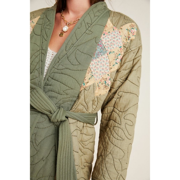 Anthropologie Jackets & Coats Anthropologie Quilted Patchwork